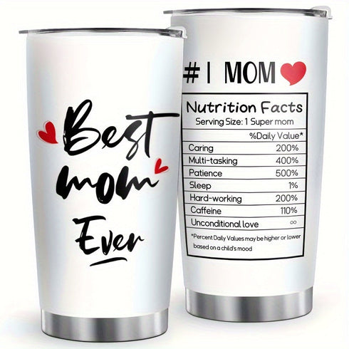 Best Mom Ever 20oz Stainless Steel Tumbler with Lid